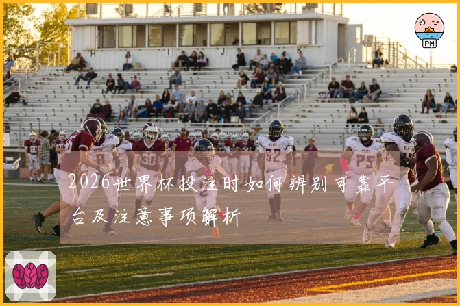 2026世界杯投注时如何辨别可靠平台及注意事项解析